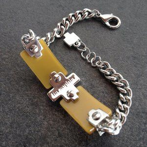 Lia Sophia Jewelry - Silver Link Bracelet by Lia Sophia Lia Sophia Jewelry - Silver Link Bracelet by Lia Sophia